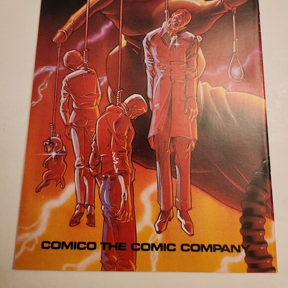 Jonny Quest #8 (1987) Comico Comics, Ken Steacy, Wrap-Around Cover, NM - Picture 8 of 14